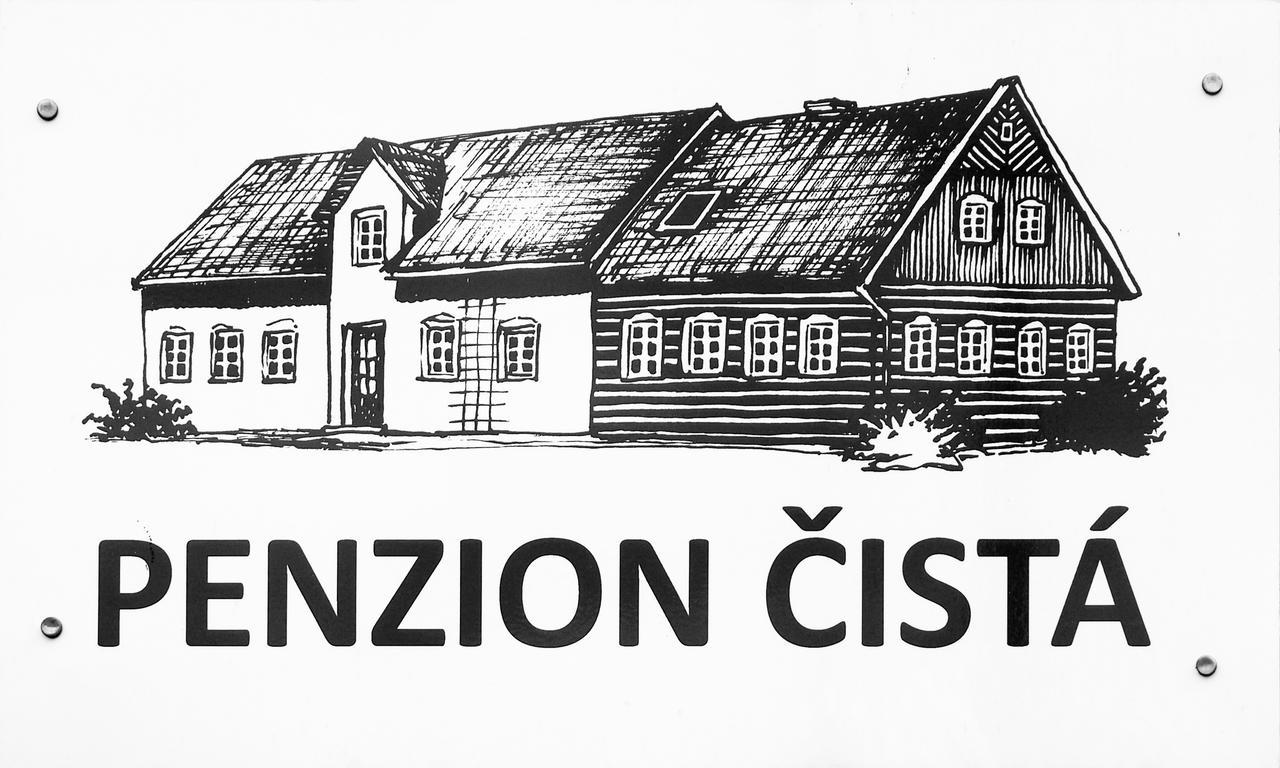 Penzion Čistá Černý Dŭl Esterno foto